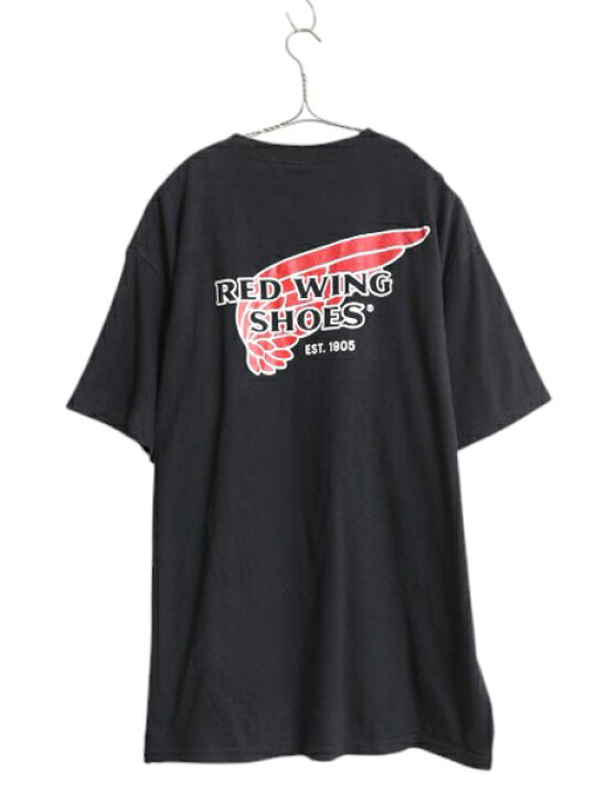 楽天市場】90s レッドウィング 両面 プリント 半袖 Tシャツ メンズ XL 