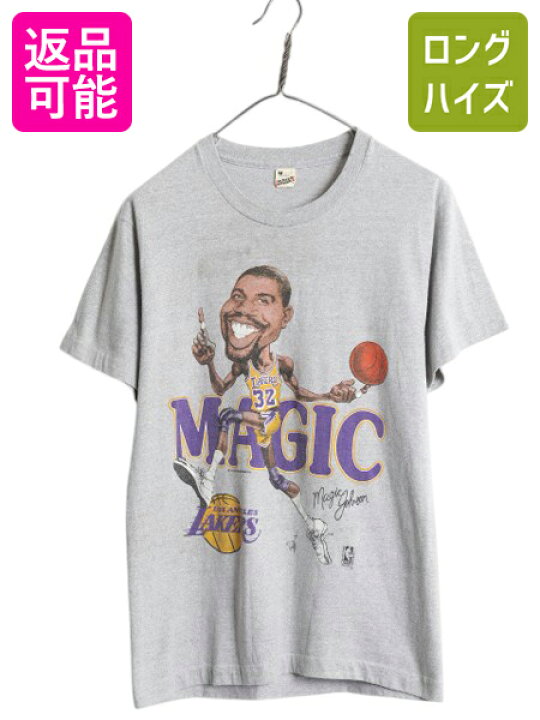 楽天市場】80s USA製 レイカーズ イラスト プリント 半袖 Tシャツ 
