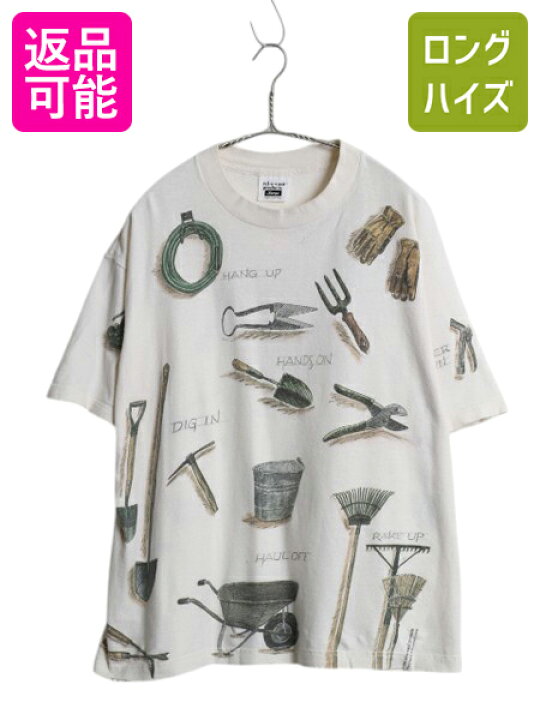 楽天市場】90s USA製 rel e vant products 工具 イラスト プリント T