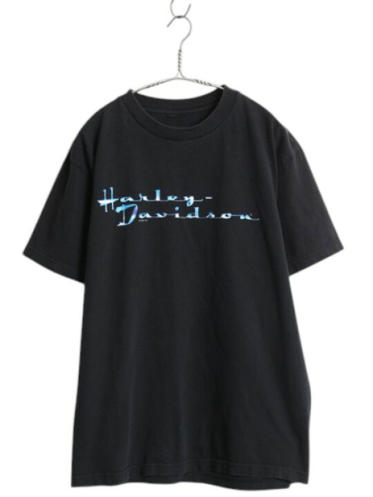 楽天市場】90s ハーレー ダビットソン 両面 プリント Tシャツ メンズ L  