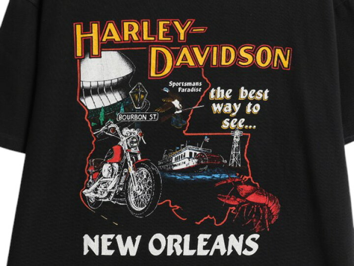 楽天市場】90s USA製 ハーレー ダビットソン 両面 プリント Tシャツ  