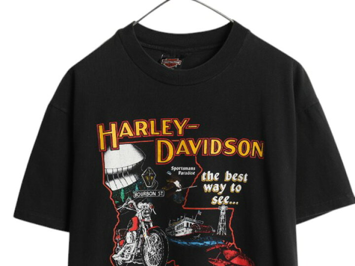 楽天市場】90s USA製 ハーレー ダビットソン 両面 プリント Tシャツ  