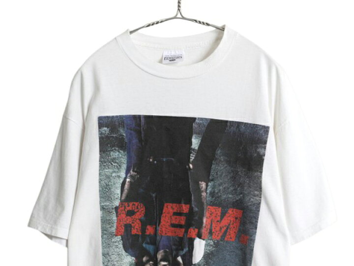 楽天市場】90s USA製 ☆ R.E.M. 1995 ツアー プリント Tシャツ メンズ 