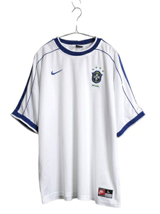 楽天市場】90s ナイキ ブラジル代表 サッカー ユニフォーム メンズ L 
