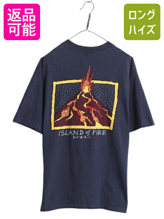 楽天市場】90s USA製 アート イラスト 両面 プリント Tシャツ メンズ L 