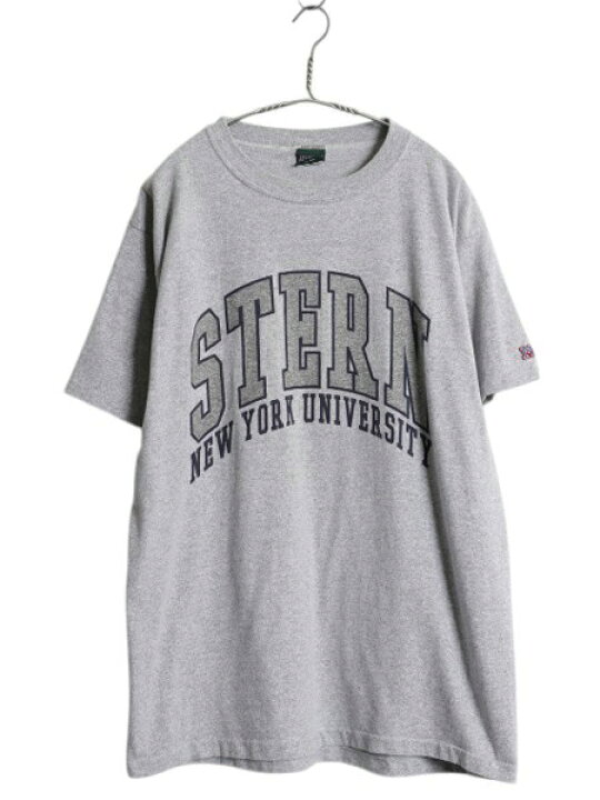 楽天市場】90s USA製 2段 カレッジ プリント Tシャツ メンズ L / 古着  