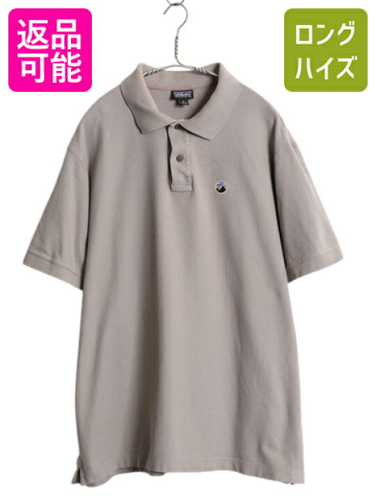楽天市場】パタゴニア 鹿の子 半袖 ポロシャツ メンズ XL / 古着 16年 