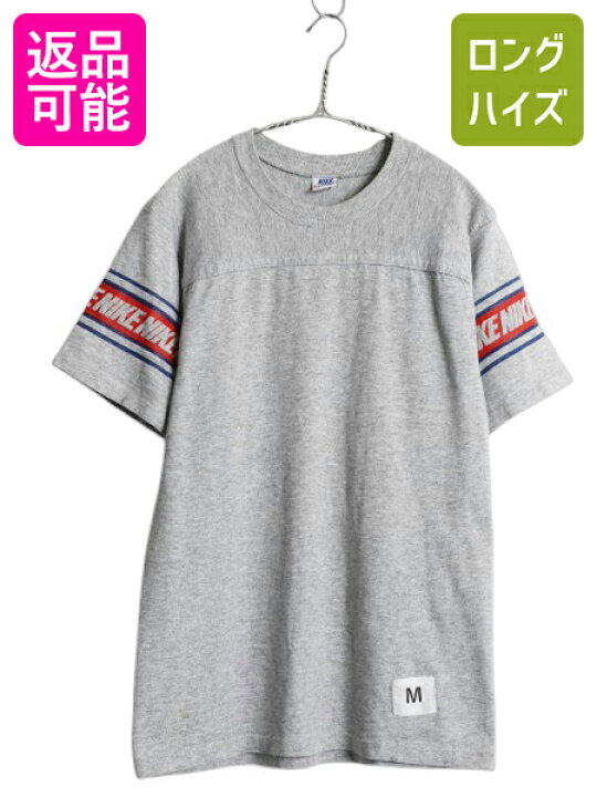 楽天市場】70s USA製 ☆ ナイキ 半袖 フットボール Tシャツ メンズ M 