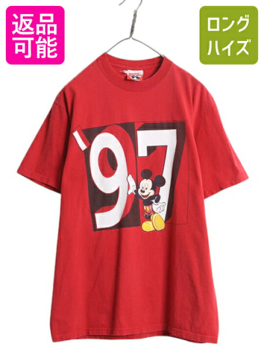 楽天市場】90s USA製 ミッキー イラスト 両面 プリント Tシャツ メンズ