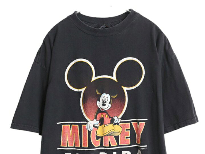 楽天市場】90s ミッキー イラスト プリント Tシャツ メンズ レディース