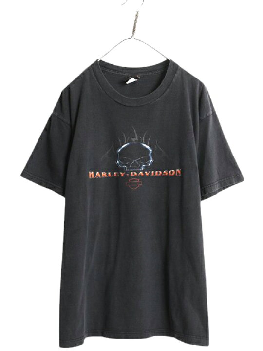 楽天市場】00s USA製 ハーレー ダビットソン 両面 プリント Tシャツ 
