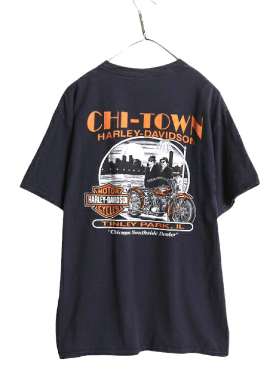 楽天市場】ハーレー ダビットソン 両面 プリント Tシャツ メンズ L 