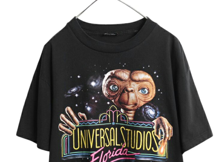 楽天市場】90s ☆ ユニバーサルスタジオ E.T. イラスト プリント T 
