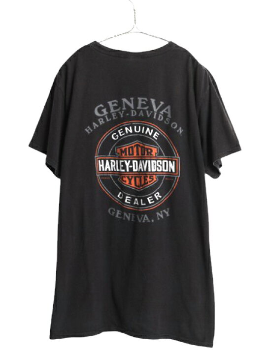 楽天市場】ハーレー ダビットソン 両面 プリント Tシャツ メンズ XL  