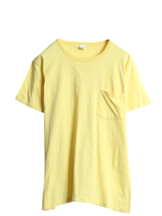 楽天市場】80s USA製 ポケット付き 無地 半袖 Tシャツ メンズ L 小さめ 