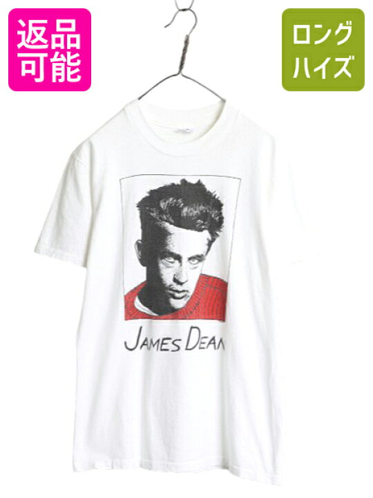 90年代 USA製 「ジェームズ・ディーン」マルチグラフィックTシャツ 90 