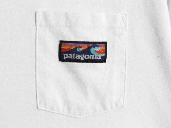 楽天市場】パタゴニア 波タグ ポケット付き 半袖 Tシャツ メンズ S 20 