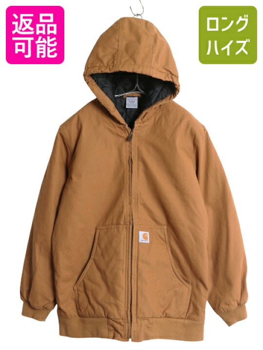 楽天市場】US企画 カーハート アクティブ ジャケット キッズ XL メンズ 