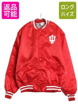 楽天市場】スタジャン サテン 赤の通販