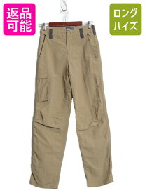 【4/12 24h限定777円OFFクーポン!】 パタゴニア スウィフトカレント ウェット ウェード パンツ メンズ XS 22年製 アウトドア フィッシング トレイル ナイロン カーゴ ブラウン| 古着 中古 Patagonia ナイロンパンツ カーゴパンツ ロングパンツ フィッシングパンツ ワンポイ