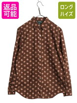 楽天市場】ブラウン（柄花・植物）（シャツ・ブラウス｜トップス 