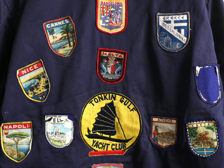 楽天市場】フルパッチ 60s ☆ US NAVY 米軍実物 ユーティリティ  