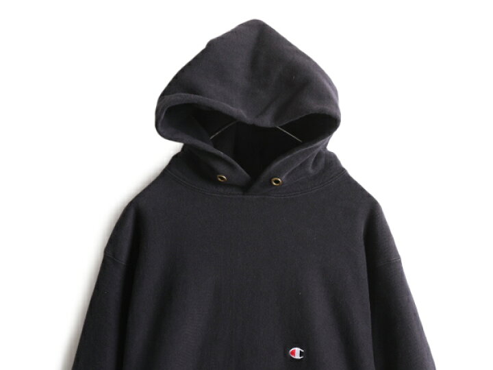 楽天市場】90s USA製 黒 ☆ チャンピオン リバースウィーブ スウェット 
