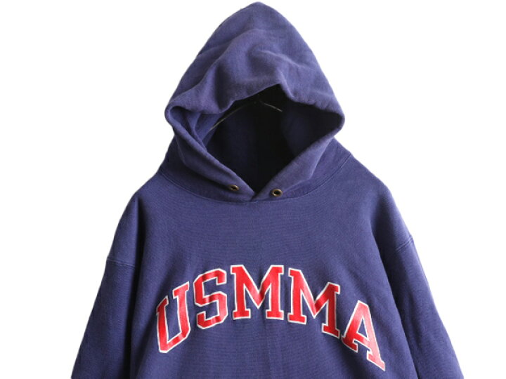 楽天市場】80s ☆ チャンピオン リバースウィーブ USMMA プリント 