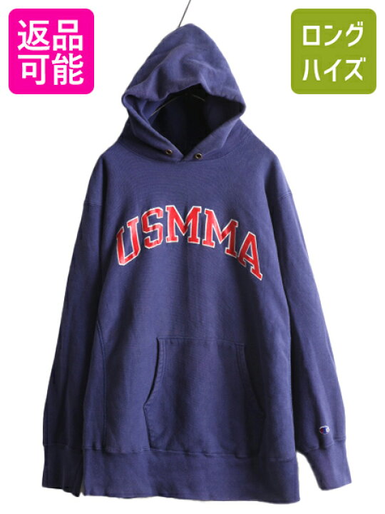 楽天市場】80s ☆ チャンピオン リバースウィーブ USMMA プリント 