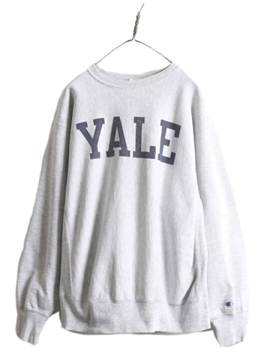 楽天市場】80s USA製 ☆ チャンピオン リバースウィーブ YALE 染込み 