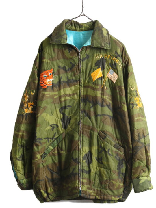 楽天市場】60s 70s ☆ ベトナム キルティング スーベニア ジャケット  