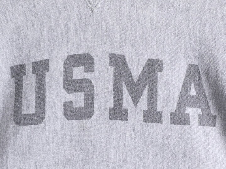 楽天市場】80s ☆ チャンピオン リバースウィーブ USMA 染込み 