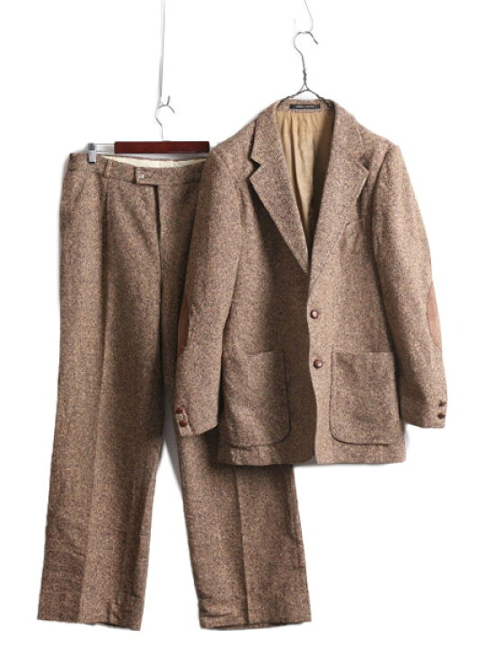 楽天市場】70s フランス製 ☆ イブサンローラン ツイード セットアップ  