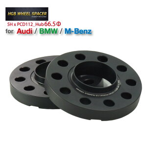 Cg 66.5~ pHGB Chgbh zC[Xy[T[ (2gj 12mm 15mm 20mm ChgbhXy[T[  15mmCg Cg15mm PCD112mm Audi M-benz BMW Mini HUB66.6;/5Hx2 xcANZT