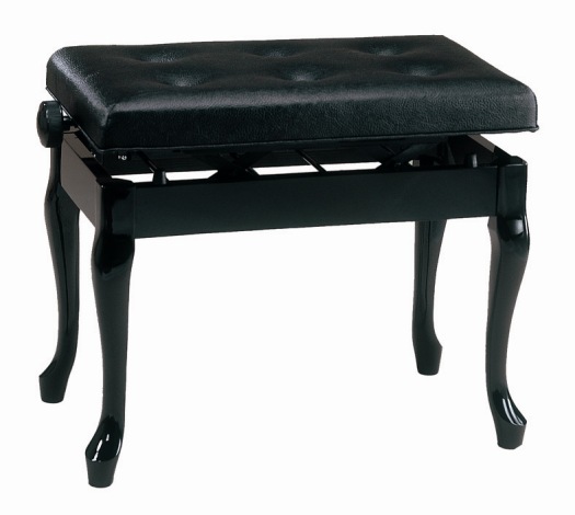 グランドギャラリーにてピアノ購入者された方限定商品 【ピアノ購入者限定】7F-4 ピアノ椅子 V60-C 黒塗
