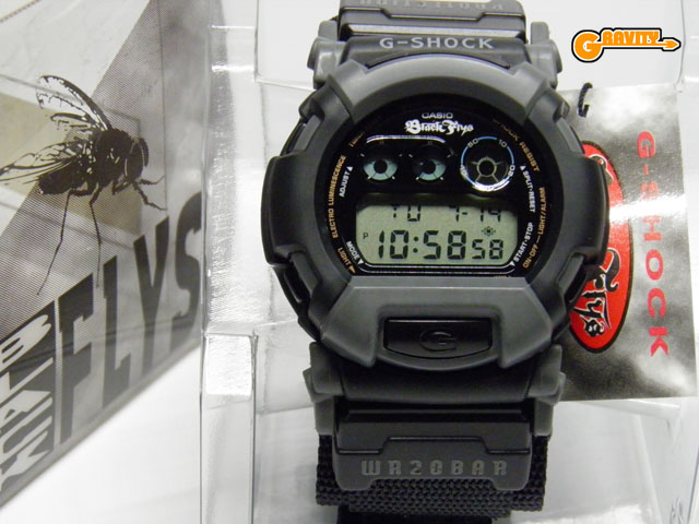 海外 CASIO カシオ G-SHOCK ジーショック Gショック腕時計 デジタルウオッチ コラボレーション 特別セール品 未使用品 FLYS BLAK 1stモデル ブラックフライ DW-002BF-1T