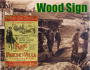 FUNNY t@j[ WOOD SIGN/EbhTC GOLD & GLORY y