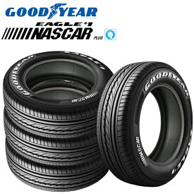 【4本セット 2025年製】グッドイヤー ナスカー プラス 215/65R16C 109/107R◆送料無料 ホワイトレター NASCAR PLUS バン / トラック用 サマータイヤ