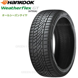 �n���R�b�N �E�F�U�[�t���b�N�XGT H755A 235/55R19 105V XL��2�{�ȏ�ő������� Weatherflex GT H755A �I�[���V�[�Y���^�C�� SUV