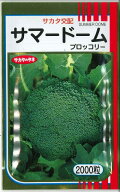ブロッコリー サマードーム 2000粒 (株)サカタのタネ [種子/野菜]