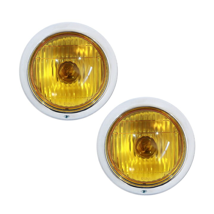 楽天市場】【送料無料】バルブ付き 24V オバQバンパー用 フォグランプ 