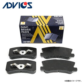 ADVICS アドヴィックス シビック EG6/EG9 ブレーキパッド SN427P ホンダ リア用 ディスクパッド ブレーキパット