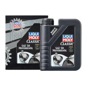LIQUI MOLY L NVbN[^[IC SAE 50 1L 1130 LIQUI MOLY L GWIC SAE50 1L 1bg Classic Motoroil SAE 50 NVbN[^[IC K\/fB[[p ICtB
