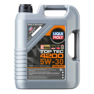 LIQUI MOLY L gbvebN4200 5W30 5L 20904 LIQUI MOLY L GWIC 5W-30 5L 5bg TOP TEC 4200 NEW GENERATION gbvebN 4200 j[WFl[V K\/fB[[p