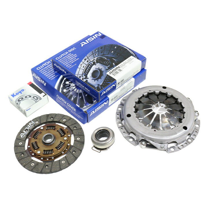 ハイゼット S200P S210P S200C S210C H10.12〜H19.12 クラッチ 3点 キット アイシン 送料無料 ハイゼット S200P S210P S200C S210C クラッチディスク クラッチカバー レリーズベアリング 3点セット クラッチキット