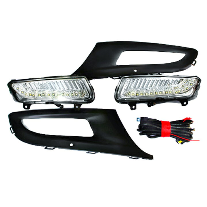 楽天市場】VW フォルクスワーゲン R6 ポロ ベゼルset LEDデイライト 16 