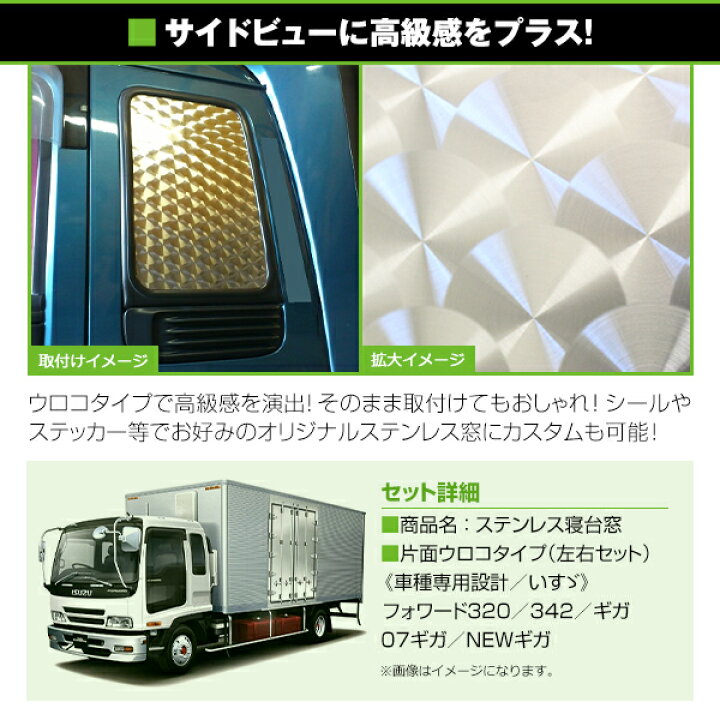 楽天市場】【送料無料】 NEWギガGIGA フォワード 320 342 寝台窓  