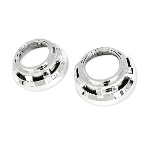 プロジェクター メッキ カバー 内径表68mm 裏124mm 高さ55mm メッキカバー メッキ エアロ エアロパーツ リア テール 外装