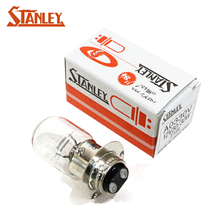 楽天市場】【メール便送料無料】 スタンレー バルブ 1個 T19L P15d-25 