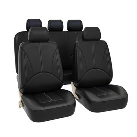 【送料無料】 シートカバー トヨタ タウンエース S402U ブラック 5席セット 1列目 2列目セット 汎用 簡単取付 被せるタイプ